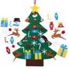 Home Door 3d DIY Felt Christmas Tree Set With 28 Pcs Ornaments 2019 Felt Christmas Tree For Kids
