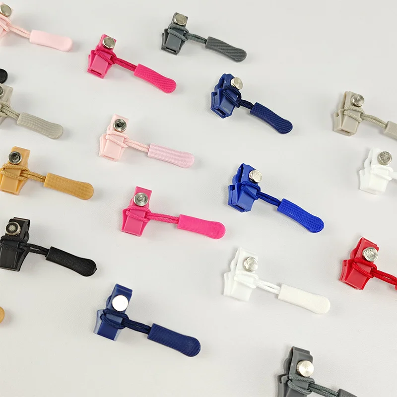New Removable Metal Zipper Puller Repair Kit Tool-Free Replacement Zipper Pullers for Bags Coats Clothes Shoes and Boots