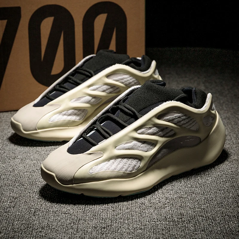 

2021 New Arrival Hot Original Quality Women Yeezy Shoes Men Fashion Yeezy 700 V3 Running Sports Shoes, 22 colors