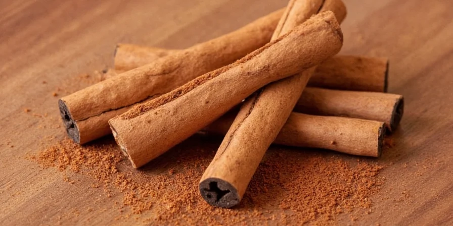 Masala chai brewing with Indian cinnamon