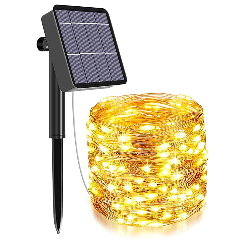 

Outdoor Solar String Fairy Lights 10M 20M 30M LED Solar Lamps 100/200/300leds Waterproof Christmas Decoration for Garden Street