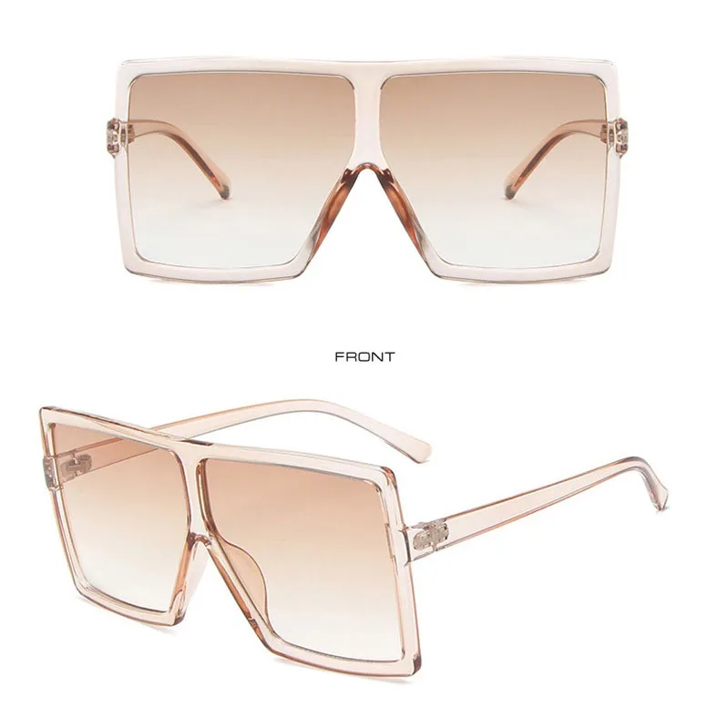 

Fashion 2022 Sun Glasses Custom Sunglasses Oversized Shades Custom Logo Square Big Frame Women Sunglasses