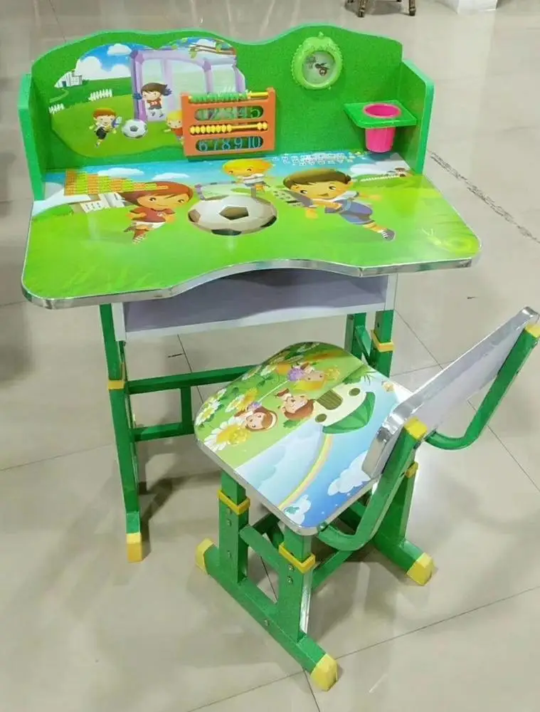 
ergonomic study table with chair for India market 