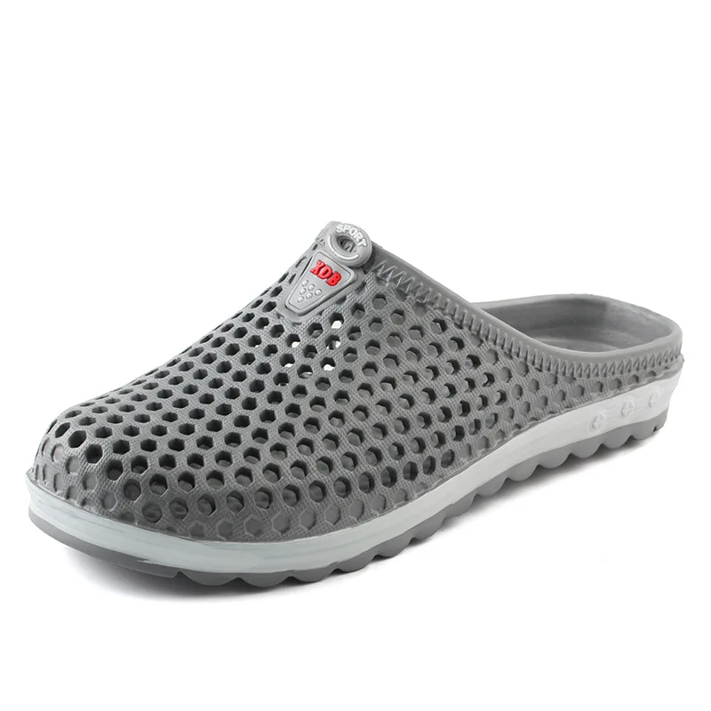 

summer lovers garden shoes men light non-slip baotou round hole croc shoes women sandals beach slippers wholesale