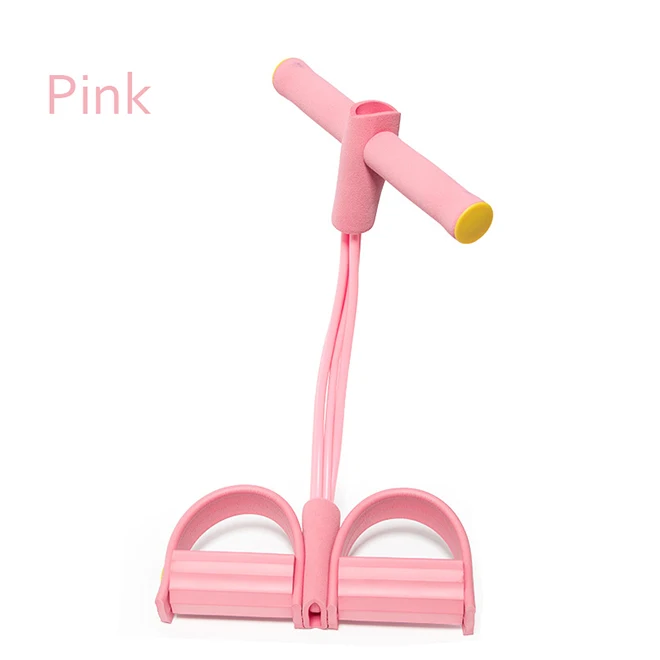 

Multifunctional detachable sit-up equipment yoga fitness pull rope foot pedal rally, Customized color