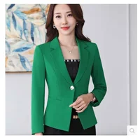 

Small suit women's jacket 2019 autumn new commute Korean long-sleeved wild temperament ladies casual suit