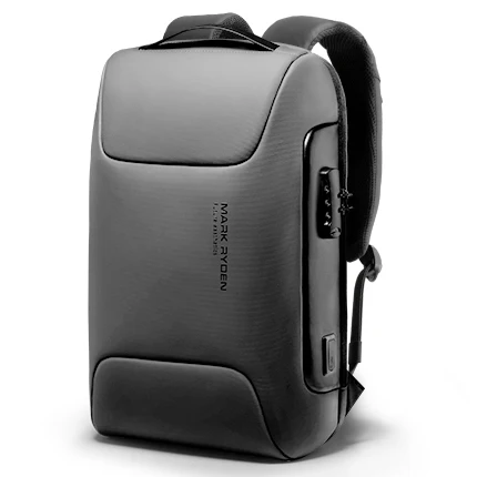 

2021 Mark Ryden 15.6inch backpack new design smart bag for daily and business, Grey