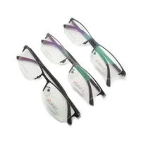 

New model square popular vintage metal optical eyewear frame