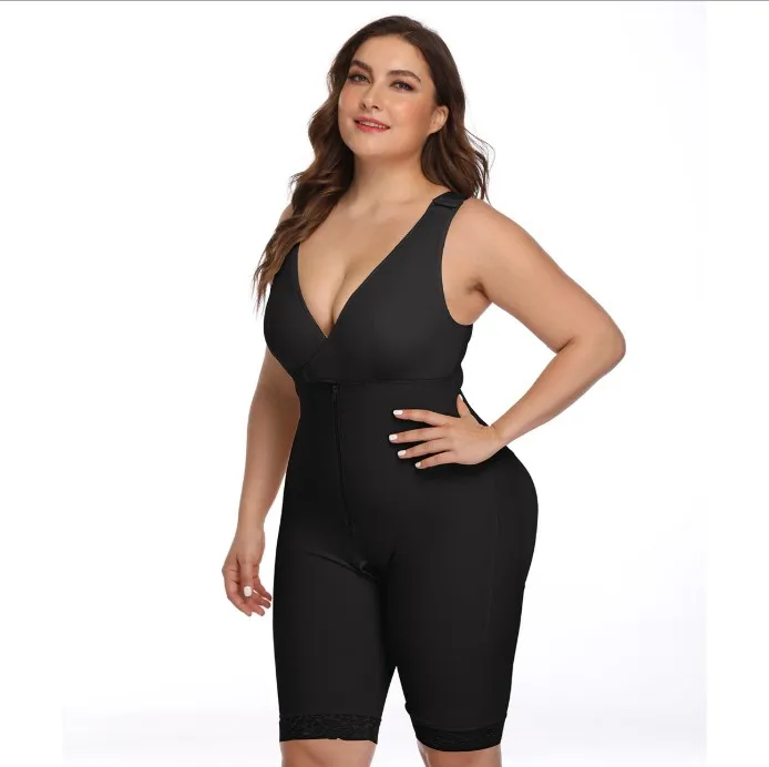 

Fashion Popular Waist Trainer Shapewear Belly Slimming Shapers Sheath Plus Size Shapewear, Black nude