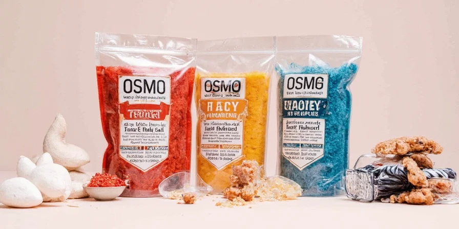 Close-up of Osmo Salt crystals