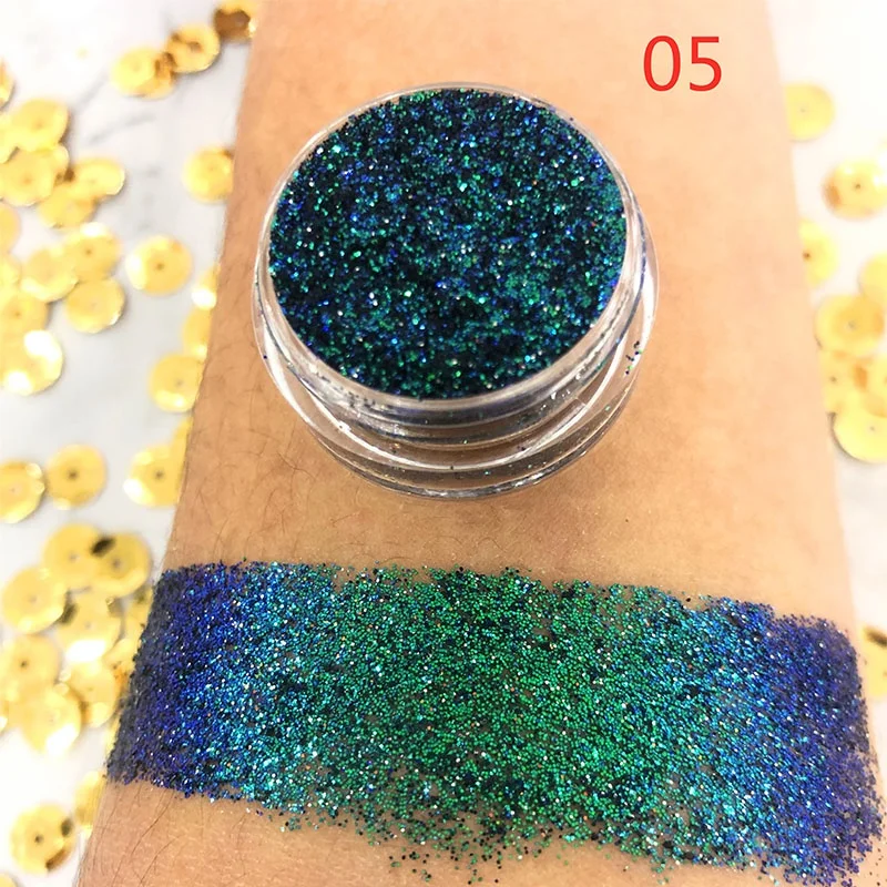 

Private Label 12 Color High Quality Glitter Pigment For Eyeshadow