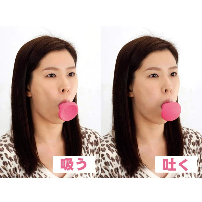 

Eliminate facial fat and thin face artifact facial muscle stretcher, Red