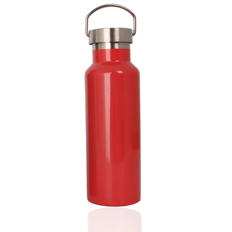 

Portable Colorful 750ml Double Wall Stainless Steel Sports Insulate Kid Vacuum Flasks Cola Water Bottle With Bamboo Lid, As picture