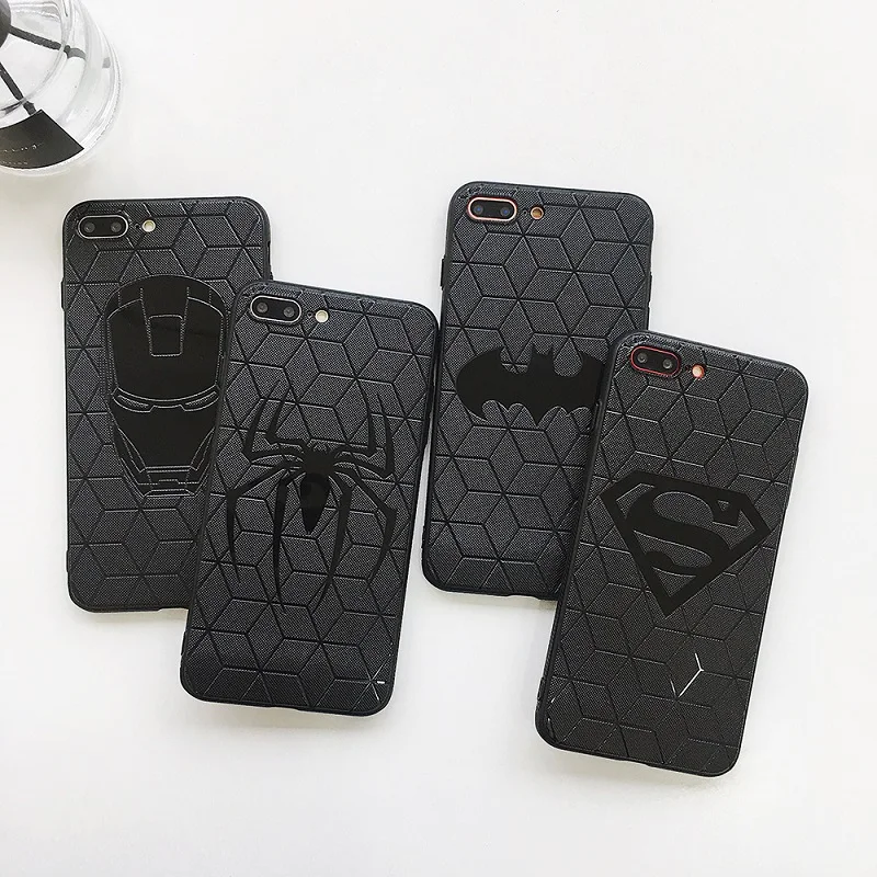 

Non-slip marvel OEM printing tpu phone case for iphone 7p8p male phone case