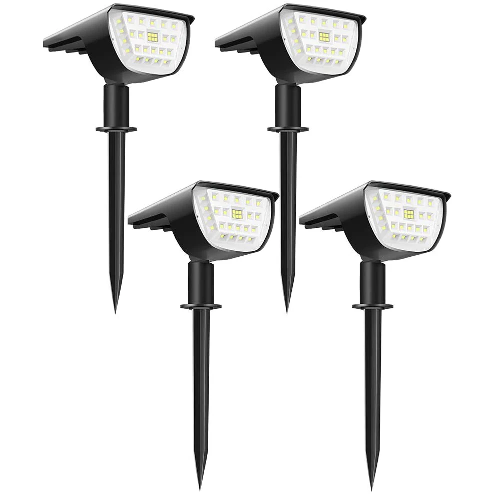 Solar Landscape Spotlights Outdoor Solar Powered Wall Lights Low Voltage Landscape Lights Solar Path Lights factory