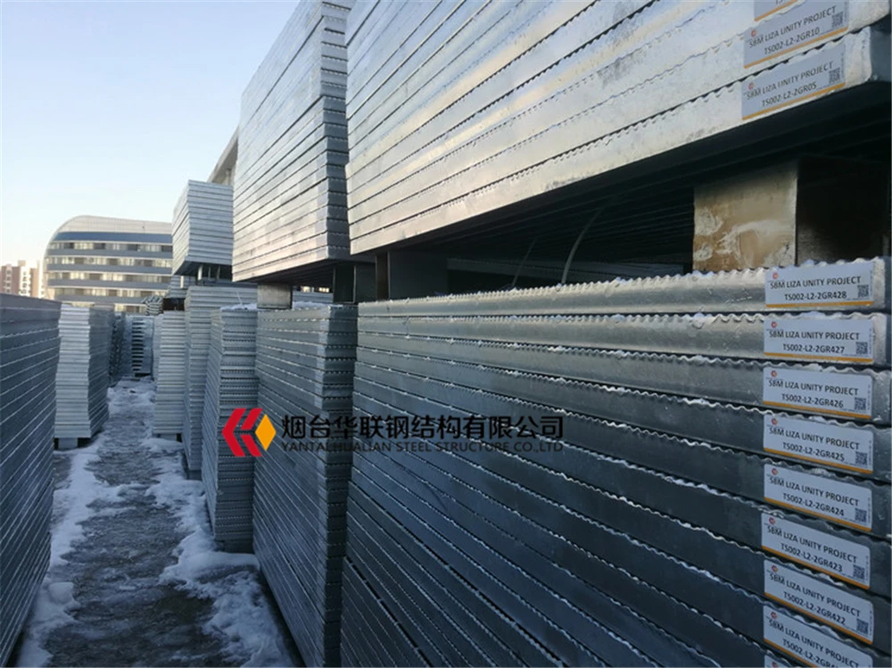 Factory Galvanized Serrated steel grating prices for Drilling Platform