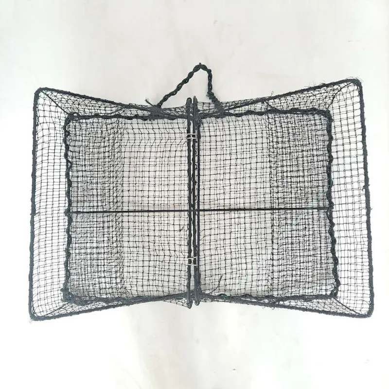 

Japanese Oysters Growing Catching Various Fishing Net Fish Trap Cage, Black