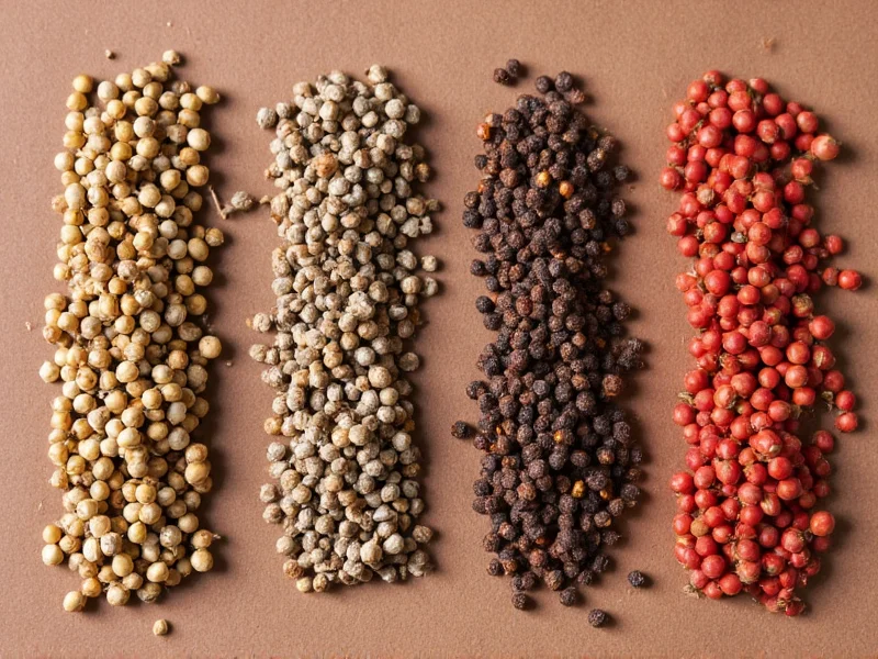 Different Types of Peppercorn: A Complete Flavor Guide