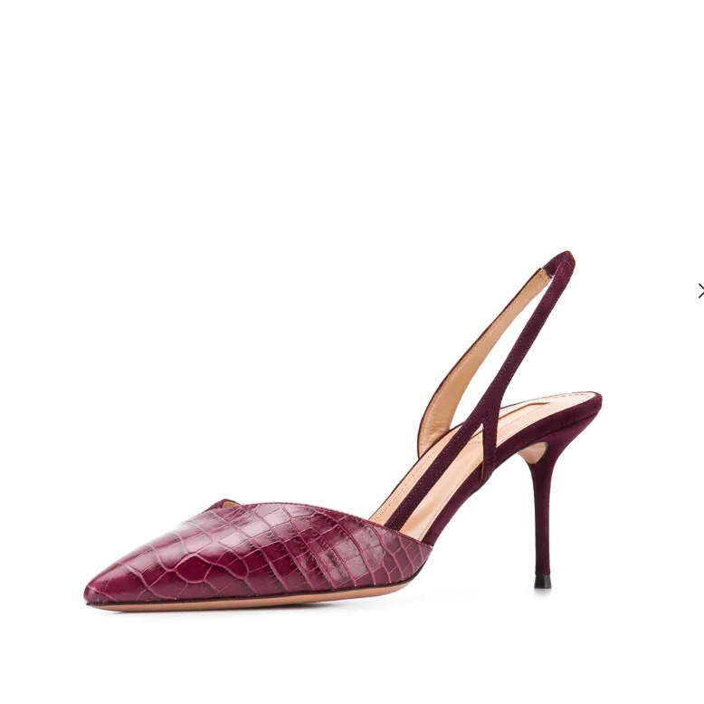 

Fashion Summer Comfortable Ladies Dress Shoes Slingback High Heels Sandals For Women, Customized