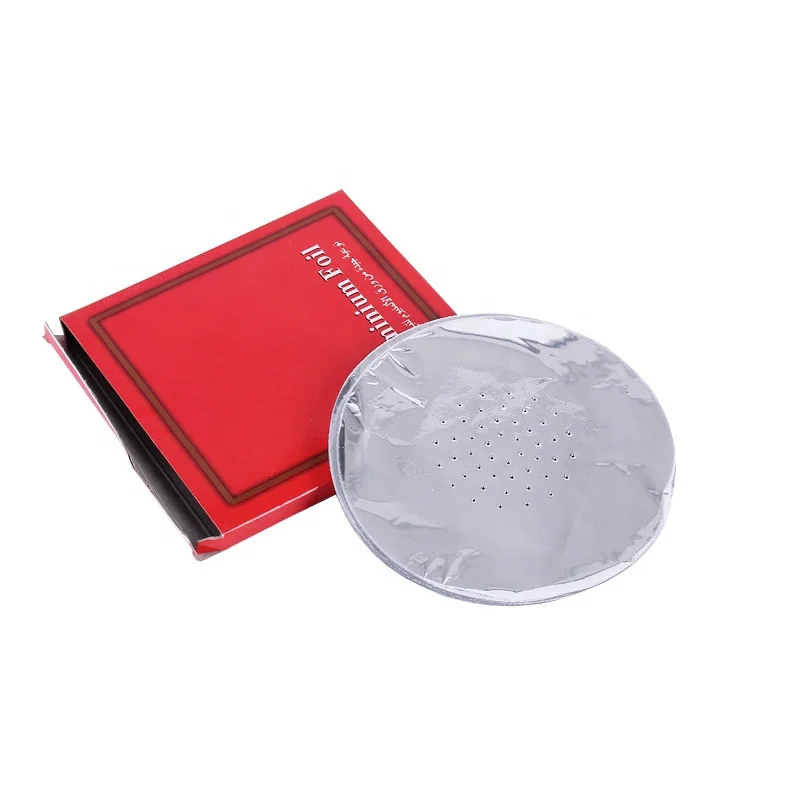 

Straight Arabic hookah tin paper perforated aluminum foil hookah accessories red box tin foil paper thin tin