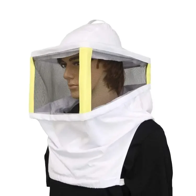 

BAQIAN Wholesale Professional Beekeeper Protective Hat Removable Beekeeper Hat Beekeeping Veil Hats