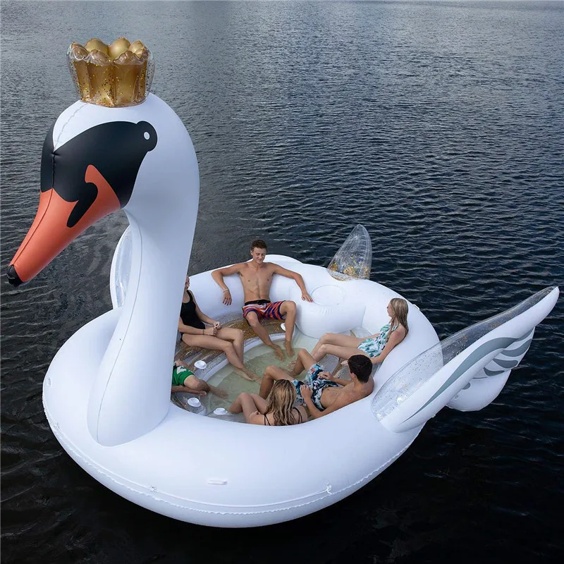 

Big White Swan Float Animal Pool Float Swimming Inflatable Toys for Sale