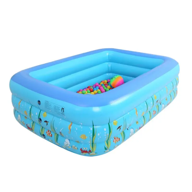 

QY Toy thickened super large play pool baby pool household inflatable ocean pool environmental protection material thickening, Picture