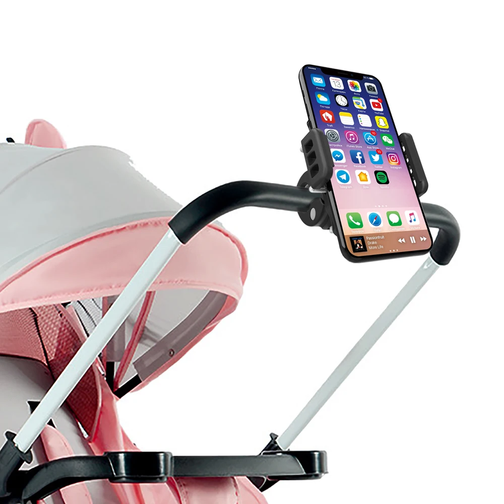 

Convenient Motorcycle Mobile Phone Holders Motorcycle Cellphone Holder Baby Stroller Phone Holder