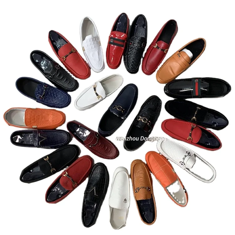 

MH8311 New Design Business Casual Shoes Slip on pu Leather Mens Loafers