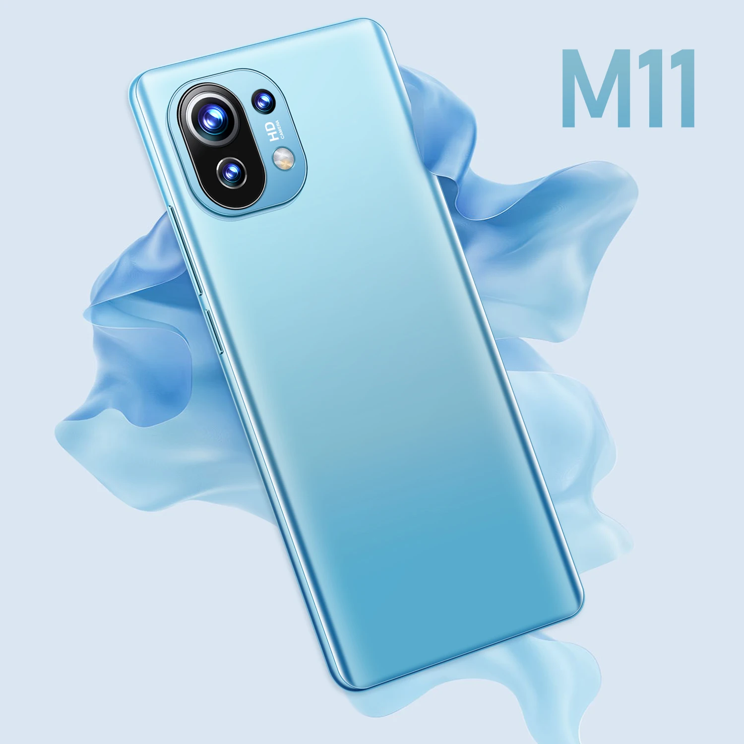 

Smartphone 6.1 Inches M11 Android Mobile phone Unlock Dual Card Cellphones