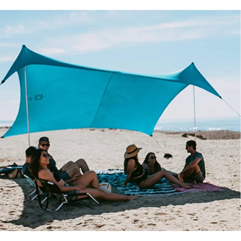 

High Quality Sandbag Pegs Fabric Lightweight Instant Pop Up Beach tent Sun Shelter Shade