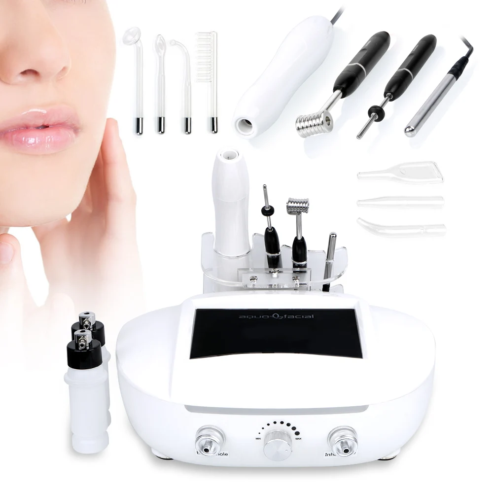 

New 5 In 1 anti aging High Frequency Electric therapy Positive Ion Spray skin deeply cleaning Skin Care Beauty Machine