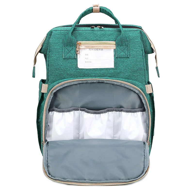 folding crib diaper bag