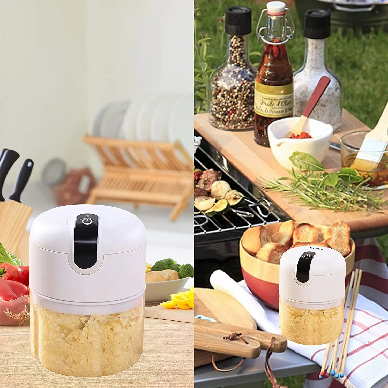 

USB Rechargeable Vegetabler Blender Electric Automatic Kitchen Small Wireless Ginger Garlic Onion Chopper
