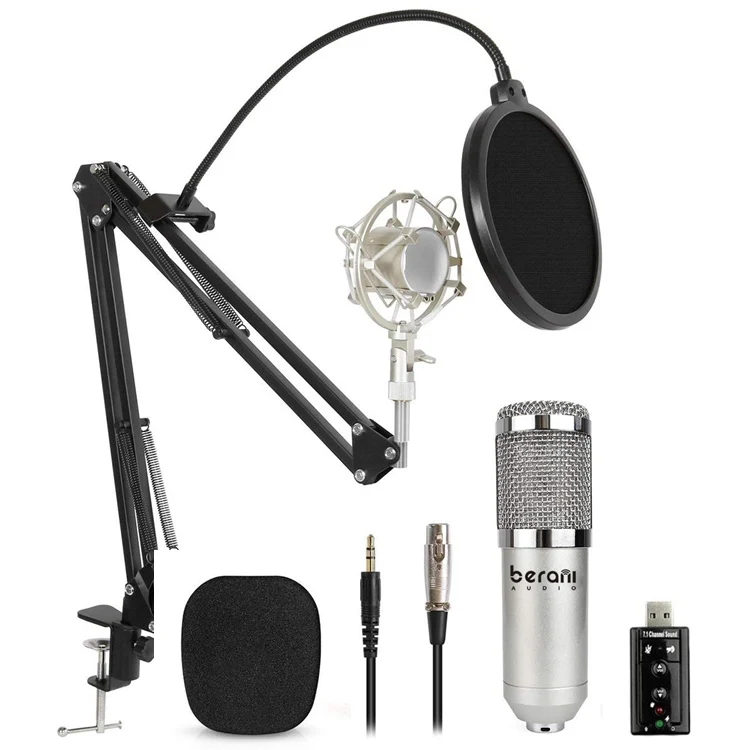 

Hot sale BM700PP Microphone Pc for Live broadcast set, Black/white/champagne/blue/pink