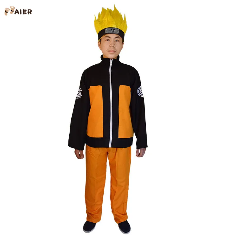 
Halloween Cosplay Akatsuki Naruto Cosplay Costume Japanese Anime Style With Headband 