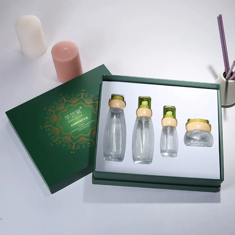 Premium Hardcover Cosmetic Gift Box - Customized High-end Skin Care Gift Set