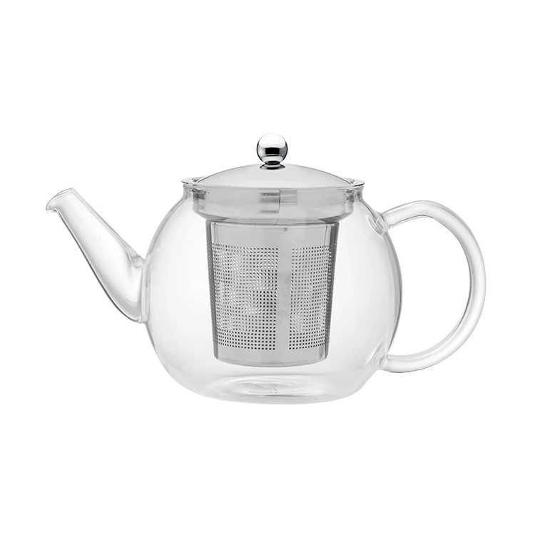 

BPA Free Adequate Inventory China Clear Modern Tea Pot For Sale