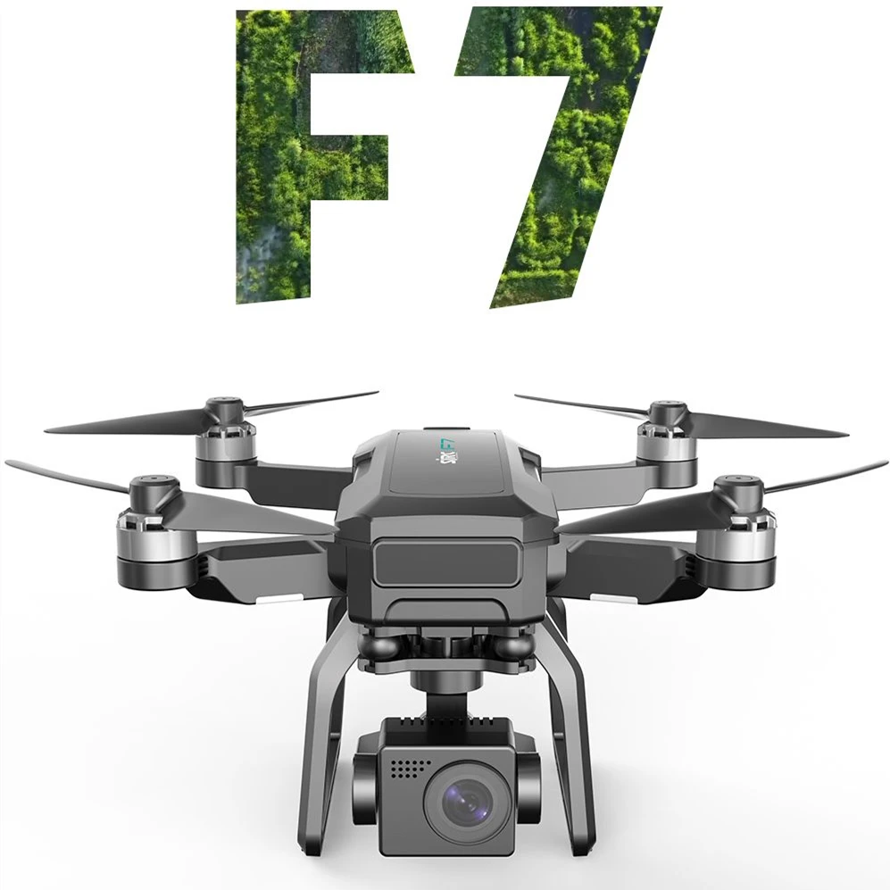 

Eachine & SJRC F7 4K PRO RC Drone 4K 5G WIFI 3KM FPV GPS Dron Brushless Motor With 4K HD Camera 3-Axis Gimbal 25mins Flight Time