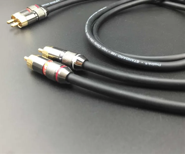 

American monster 100 double lotus audio cable RCA signal cable car audio cable