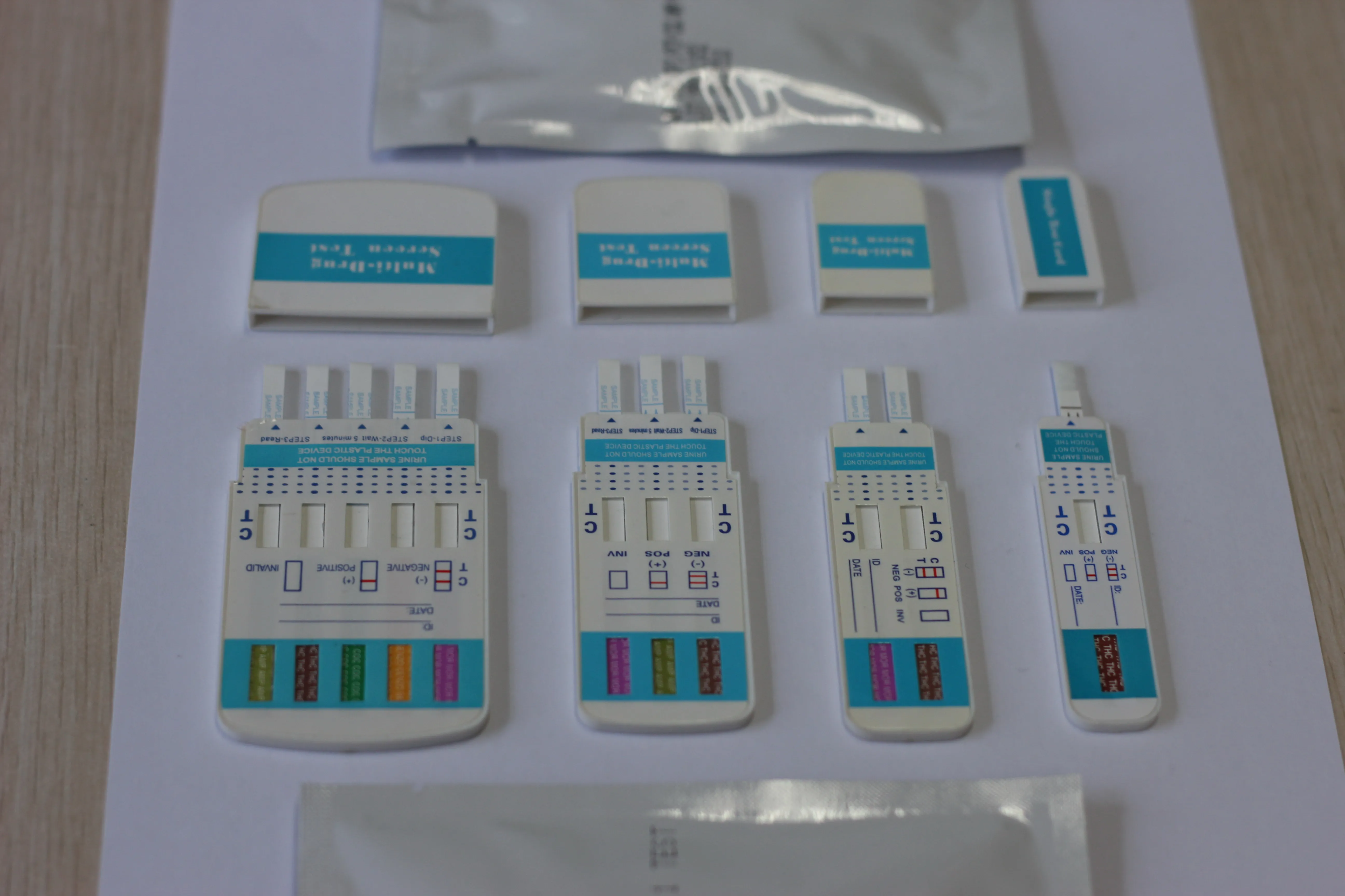 
one step rapid diagnostic urine drug test multi penal 
