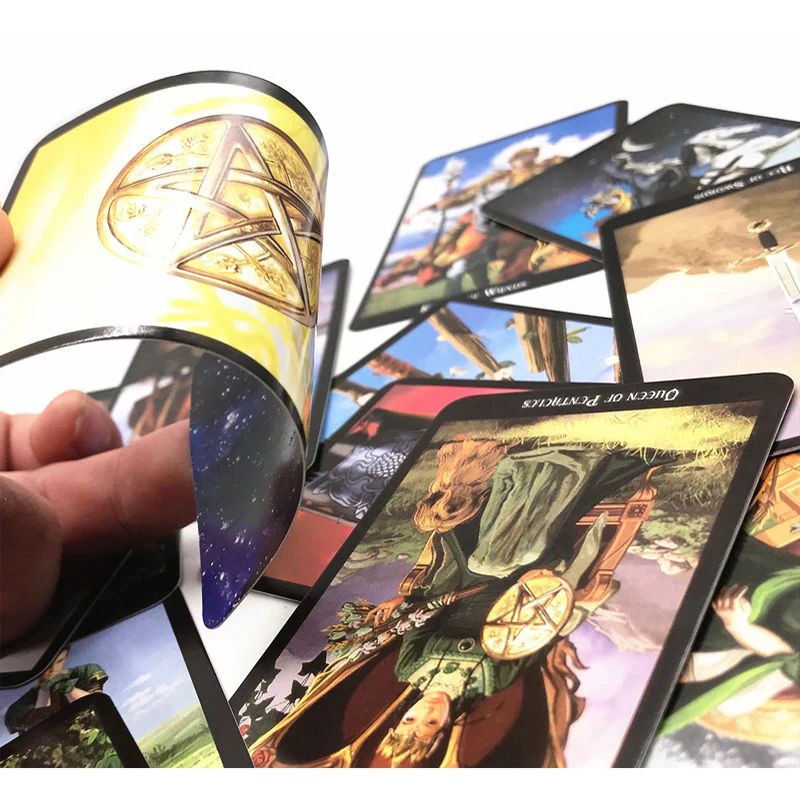 

Custom Wholesale Design Radiant Wise Spirit Tarot Card Oracl Cards, Custom color accepted