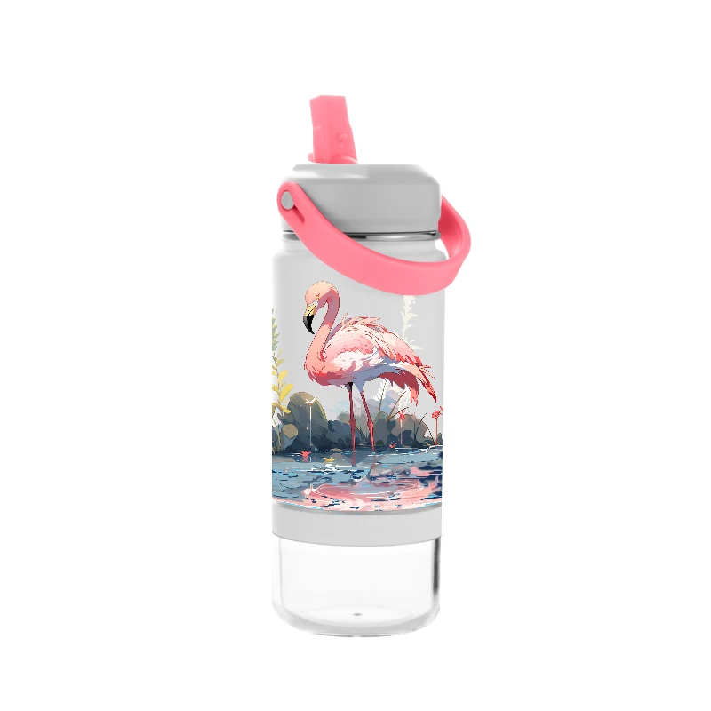 

Cleanable Kids Water Bottle with Silicone Straw and Spill-Proof Spout Lid Stainless Steel Vacuum Insulated Dishwasher Safe 1