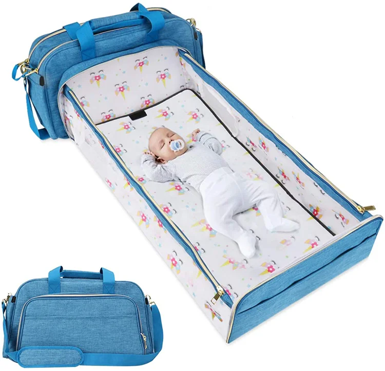 

Portable Outdoor Changing Set Baby for Mother Mummy Baby Travel Bed Diaper Bag