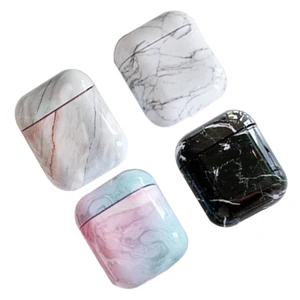 Dustproof Marble Airpod  Case Wireless Earphone  Protective PC Cover