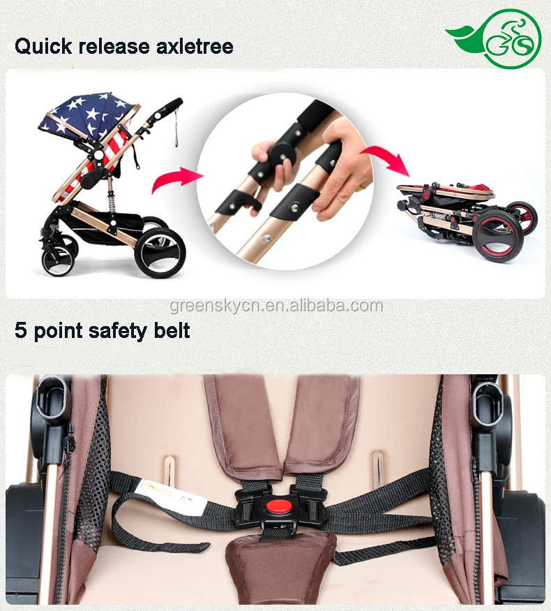 Wholesale Classical Baby Stroller / Cheap Price 2 In 1 Baby Stroller Pram / Stroller For Baby