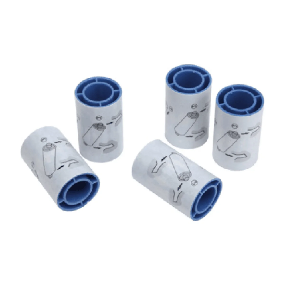 

2 sets a pack SD SP CD CP series blue sticky wheels (5pcs a set)