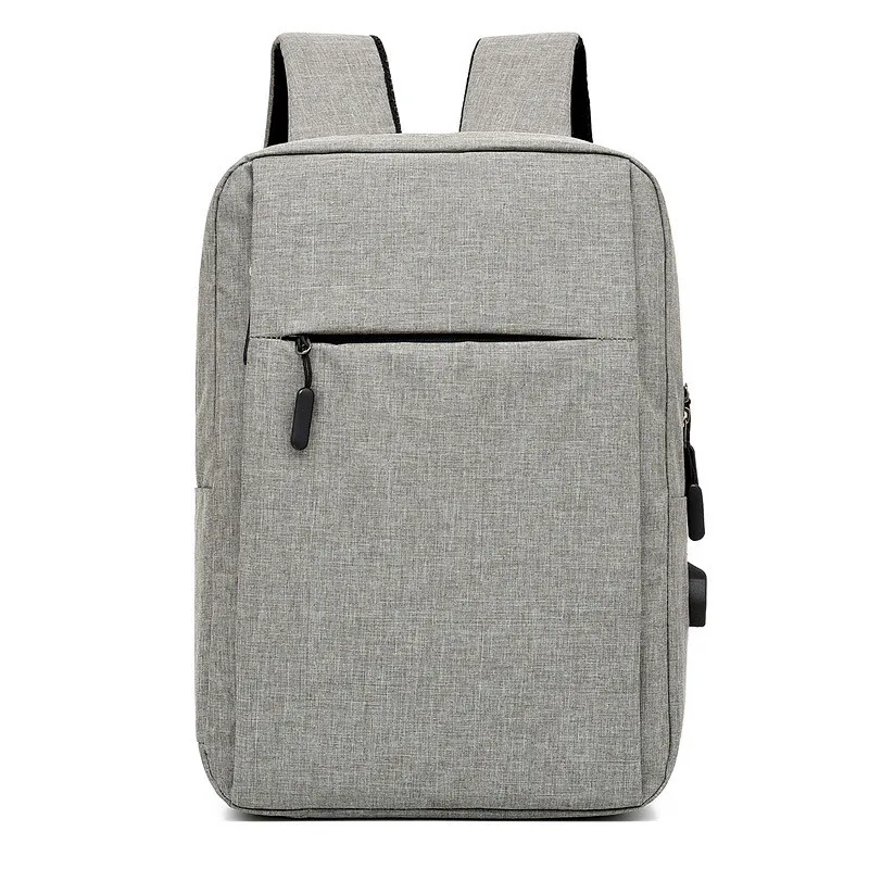 

Shoulder Men's Breathable And Wear-resistant Computer Backpack Custom Business Casual Water-repellent Oxford Cloth Student Bag