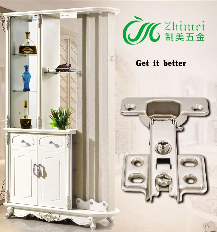 35 Mm Furniture Hardware Rebound Concealed Hinge For Wooden Box Interior Door Hinge Cabinet Hardware Hinges