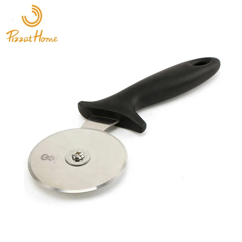 

Stainless Steel Pizza Wheel Cutter Smooth Rotating Pizza Slicer Cutter Pizza Wheel Knife With Non Slip Plastic Handle, Silver